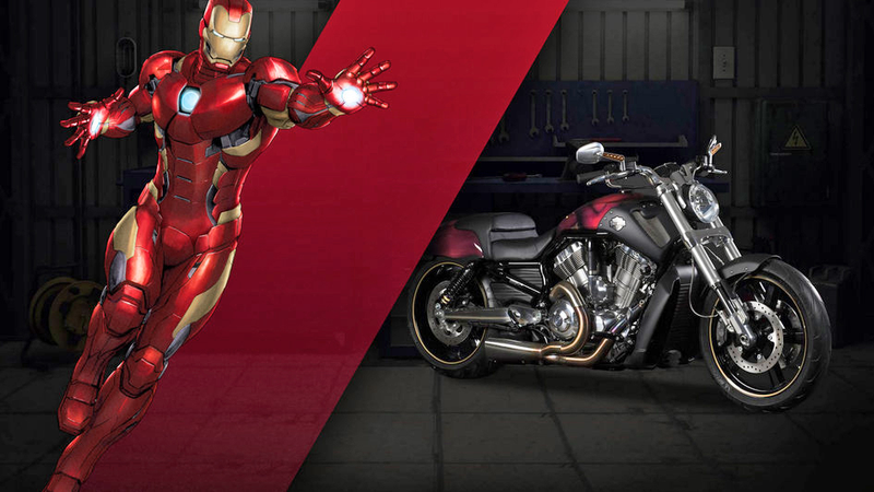 Illustration for article titled Marvel and Harley-Davidson Made a Bunch of Badass Super Hero Bikes